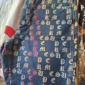 Supreme | Shorts | Supreme Gradient Jacquard Denim Shorts